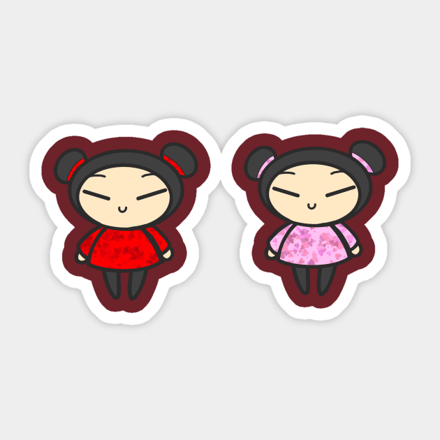 Love Pucca Sticker by aishiiart